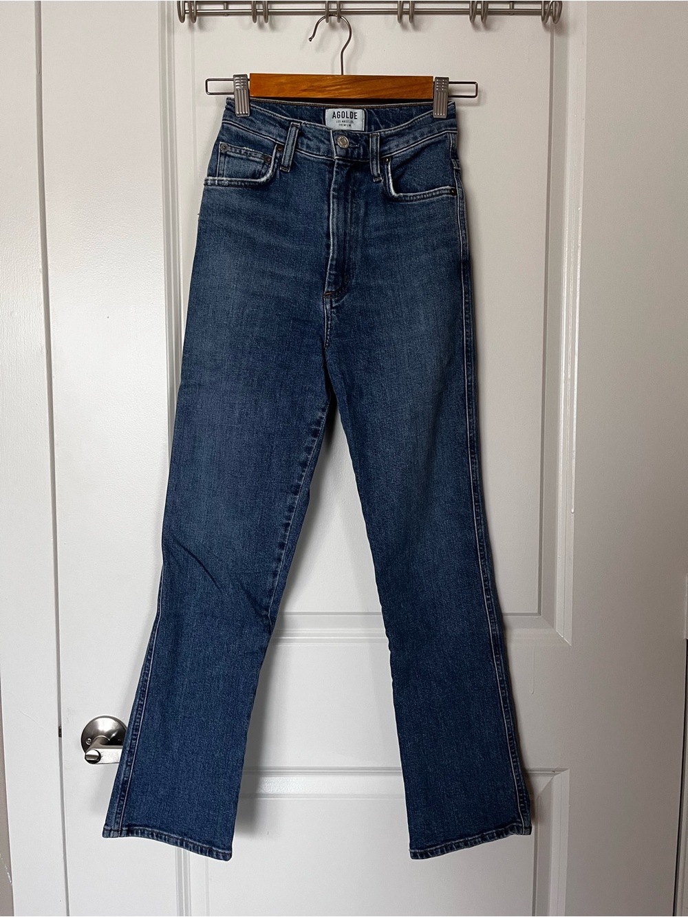 Agolde Straight High Rise Jean - Picture 1 of 6
